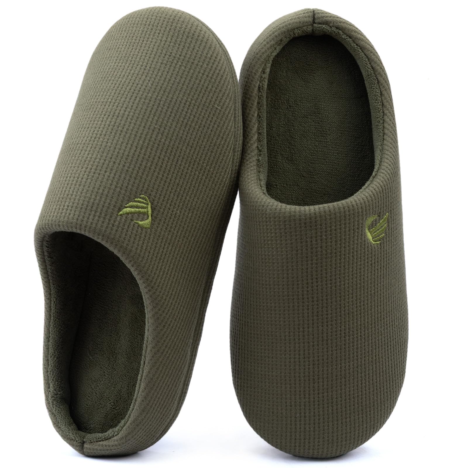 ULTRAIDEAS Men's Comfy Memory Foam Slippers Indoor, House Slippers for Men Non-Slip