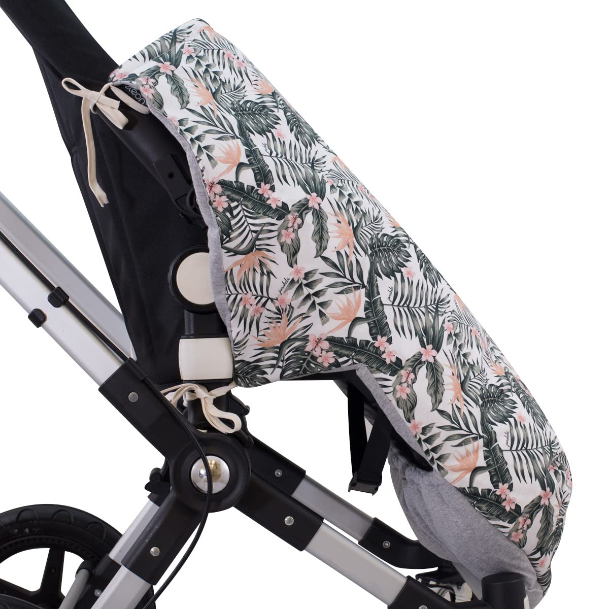 JYOKO Kids Manta Saco para Cochecito, portabebé, Algodón Primavera/Entretiempo (African Sunset, ALGODÓN - 80 Cm)