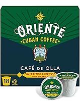 Vista 8 de Oriente Sweetened Espresso with Cinnamon Coffee Pods, 50 ct, Dark Roast Flavored Cuban Inspired Coffee in Recyclable Single Serve Pods - 100%