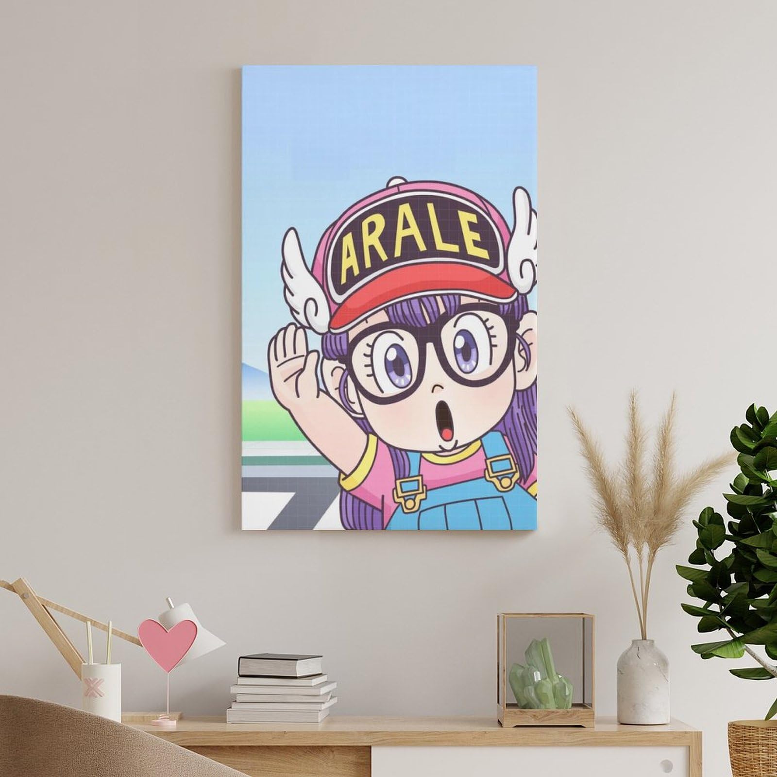 Amazon.co.jp: ドクタースランプ アラレちゃん アートポスター 飾り絵