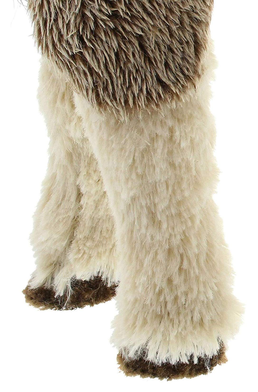 Dekoleidenschaft Figur Rentier mit Kunst-Fell, 49 cm hoch, Deko-Tier, Weihnachtsdeko stehend, große Dekofigur, Tierfigur