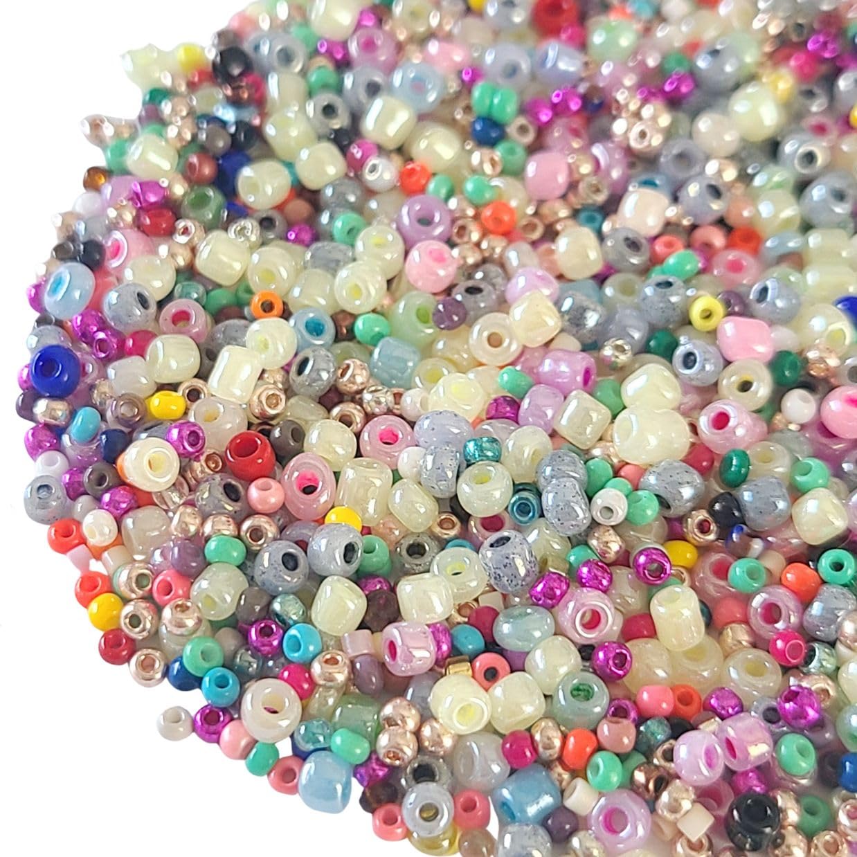 Amazon.co.jp: 【 シードビーズ ミックス ランダムミックス