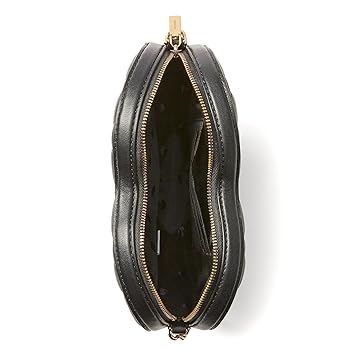 【新品、未使用】kate spade ブラックポーチ ハート型キルティング kate spade NEW YORK ケイトスペード バッグ KateSpade ポーチ