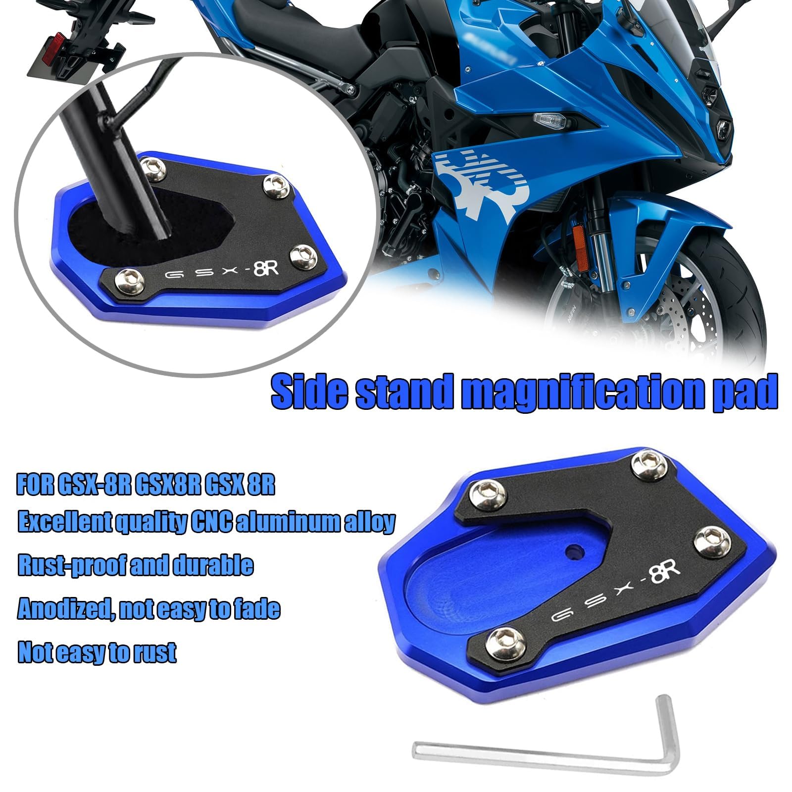 Amazon | HUANGCJCJ For GSX-8R 2025 GSX8R GSX 8R オートバイ キック