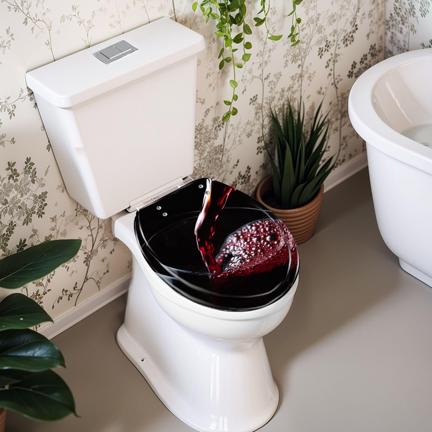 Sedile WC rotondo generico per bagno