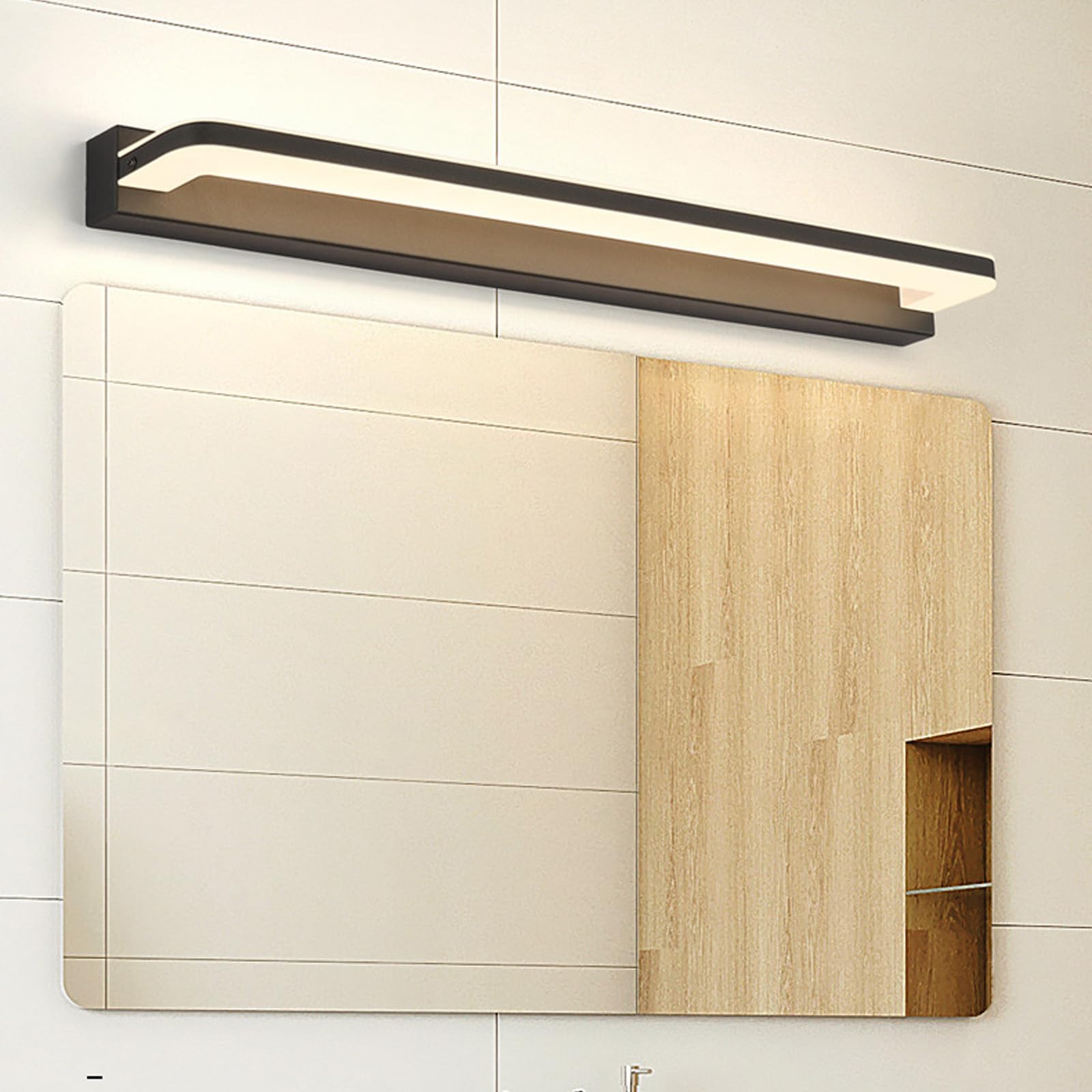 Lámpara de pared LED moderna elimina sombras en espejo de baño 8