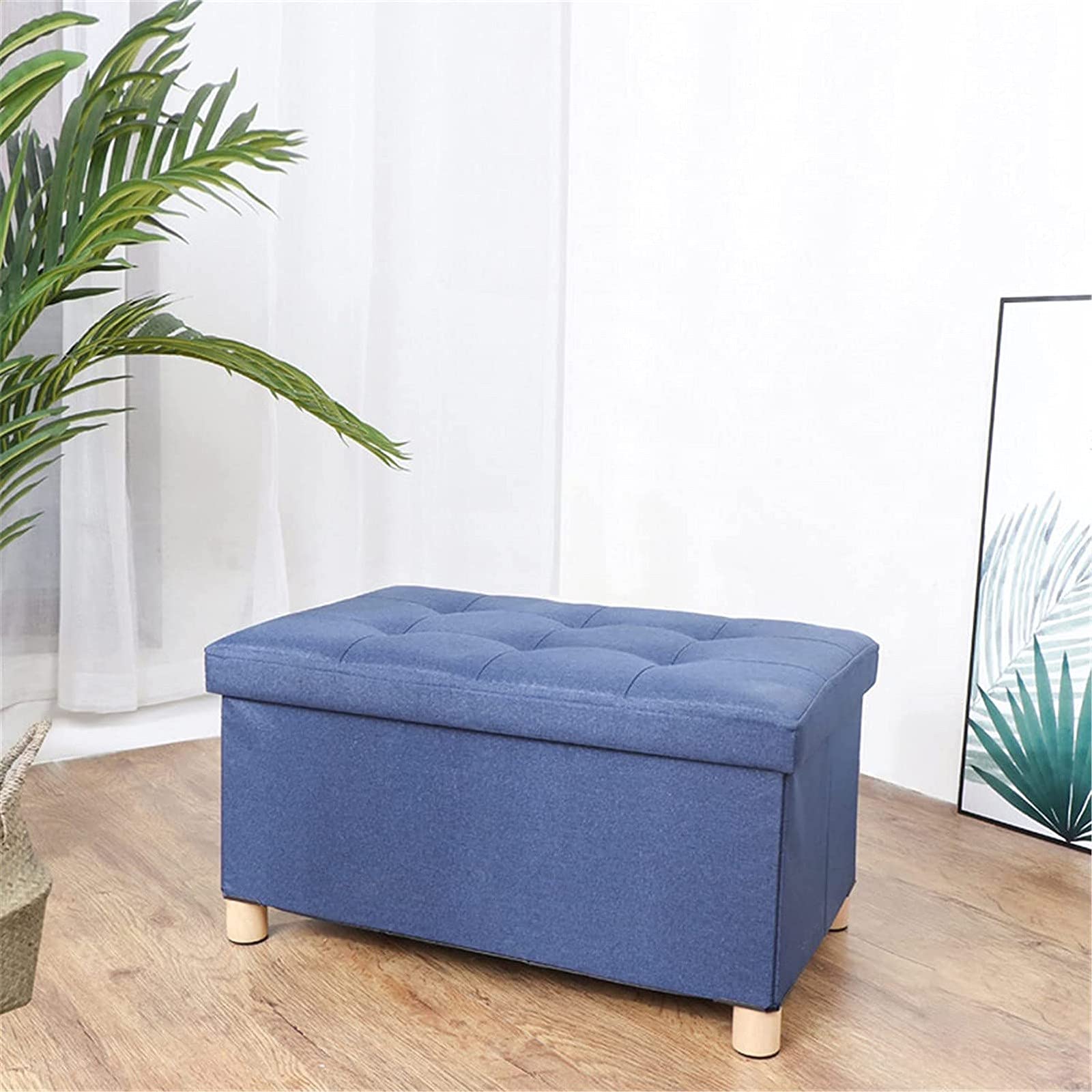 Repose-pieds de rangement pour ranger le salon et s'asseoir confortablement