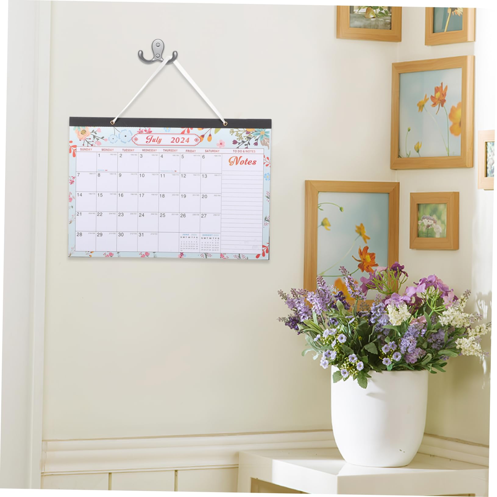 VILLCASE 4stücke Wandkalender Für Zuhause Und Büro Gedruckter Monatskalender Organisation Praktische Und Stilvolle Wandgestaltung Für Notizen Und