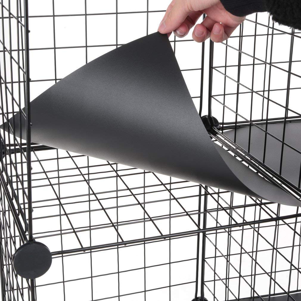 HOMIDEC Cube Storage, Storage Shelves 9 Cube Bookshelf Bookcase Closet Organizer and Storage Wire Storage Cube Multi-Use DIY Storage Cube Shelf for Books, Toys, Clothes, Tools