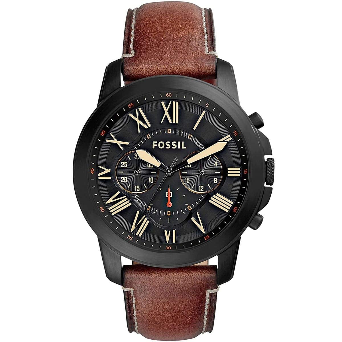 FossilChronograph Analog Grant Black Dial Mens Watch FS5241 (B0DCNPQGDX) Amazon Price History, Amazon Price Tracker