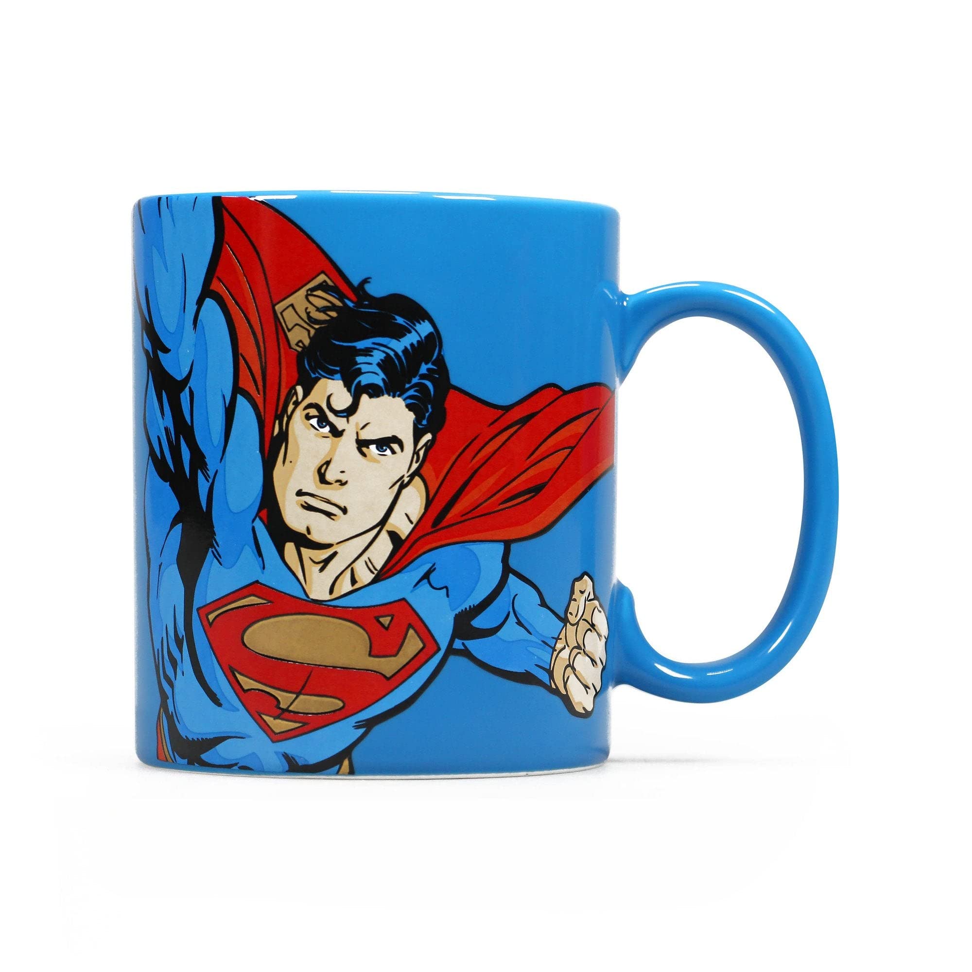 Half Moon Bay MUGBSM09 Ceramic Supeman 'Man of Steel' Mug, 400ml Capacity, 13cm x 10.7cm, Superman (Man of Steel) - Image 2