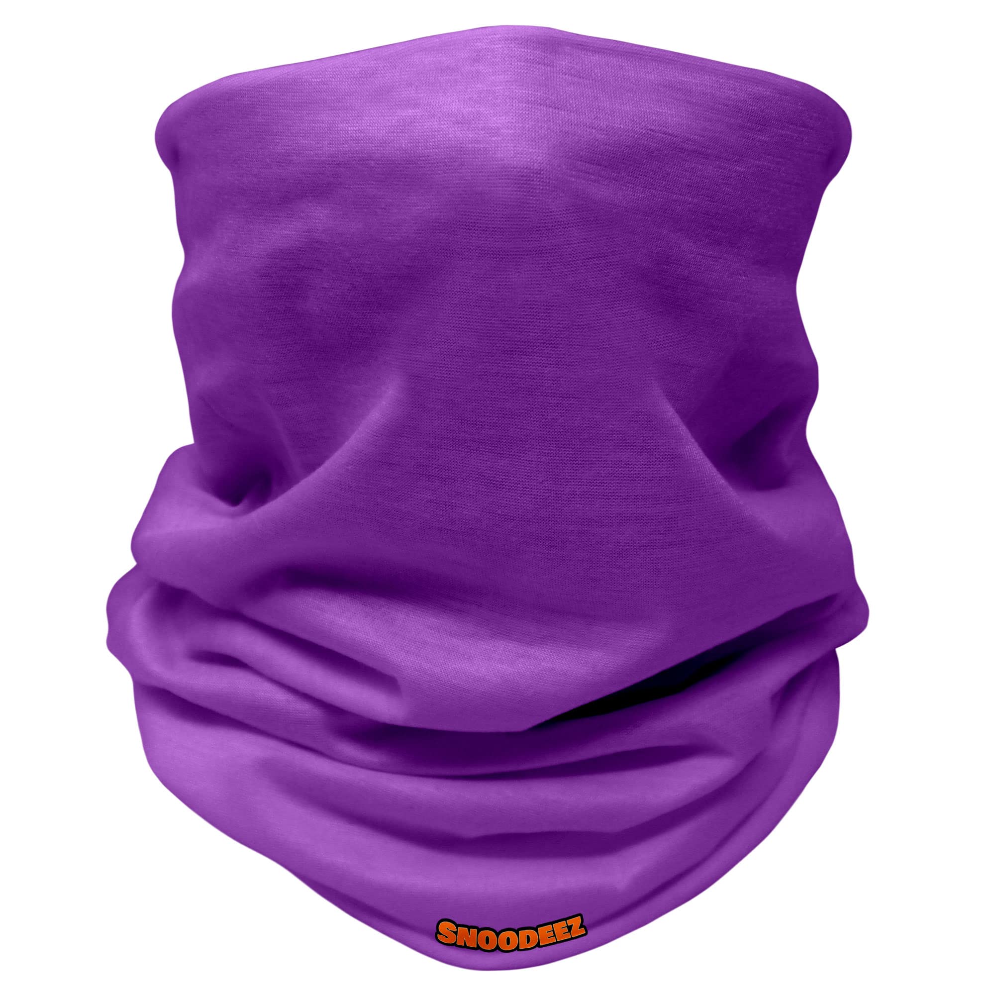 Snoodeez Purple Kids Plain Multifunctional Snood Headwear (, One Size)