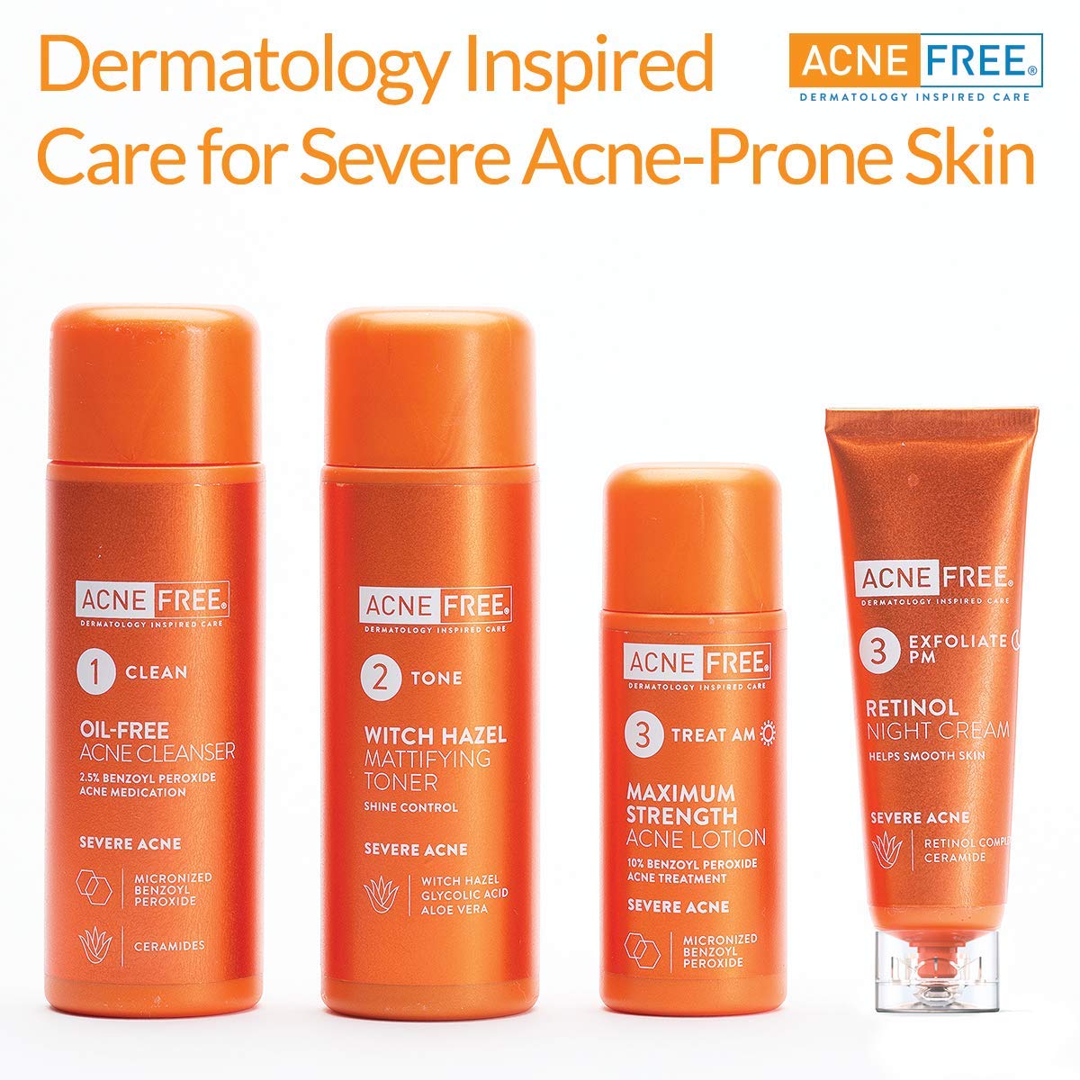 AcneFree 24 Hour Severe Acne Clearing System 1 kit Pack of 2 product thumbnail 3