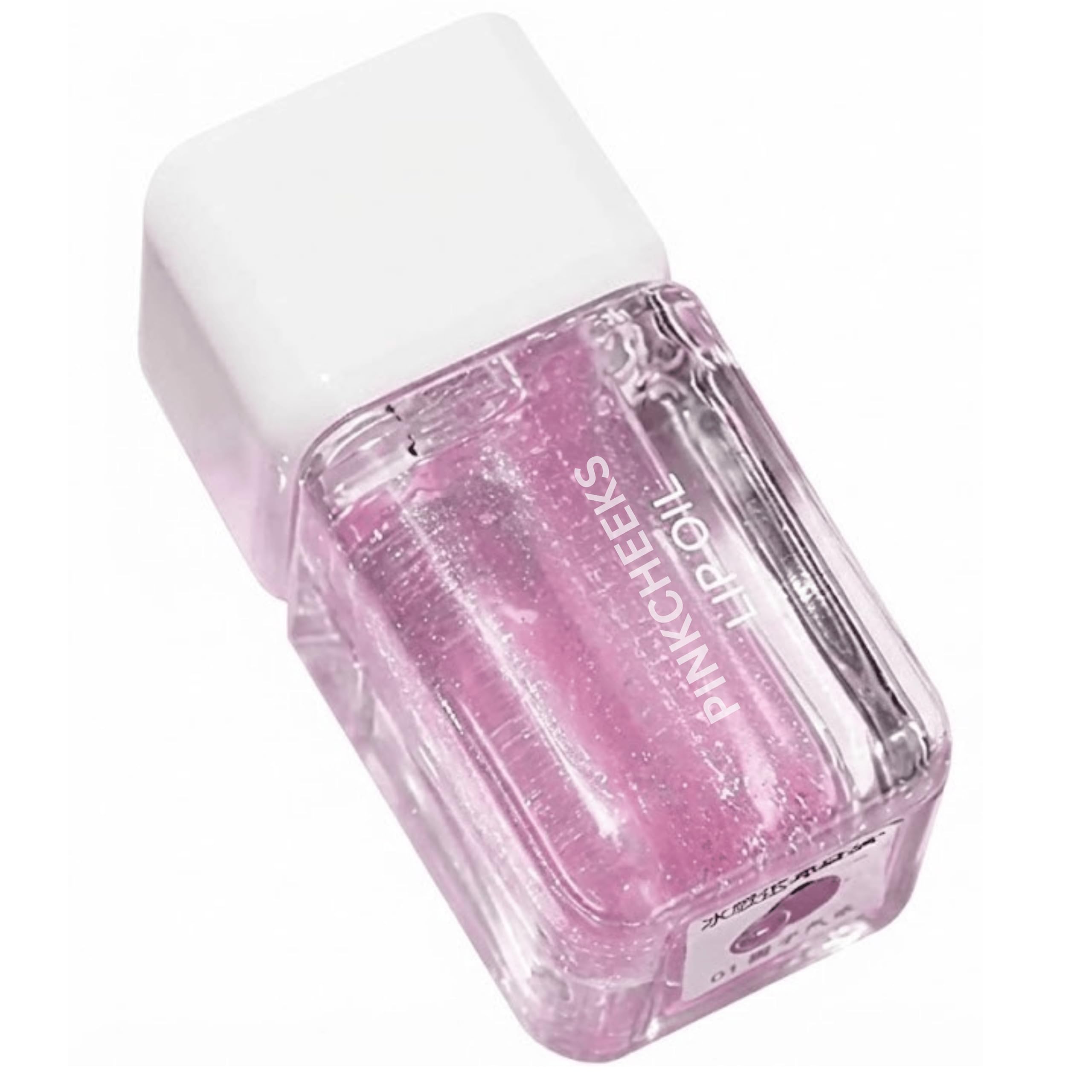 Korean Crystal Jelly Lip Oil Gloss – Shimmery Tinted Pink | Non-Sticky & Waterproof Lip Gloss | Natural Lip Plumping & Moisturizing Clear Lip Balm | Glossy Lip Makeup for Women & Girls-image-16