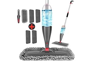 CLDream Microfiber Spray Mop for Effortless Floor Cleaning