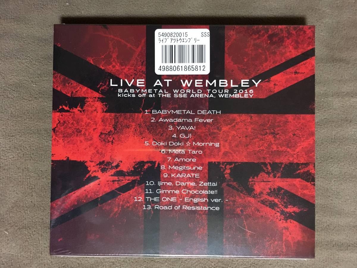 Amazon.co.jp: ベビーメタル BABYMEAL LIVE AT WEMBLEY 全13曲