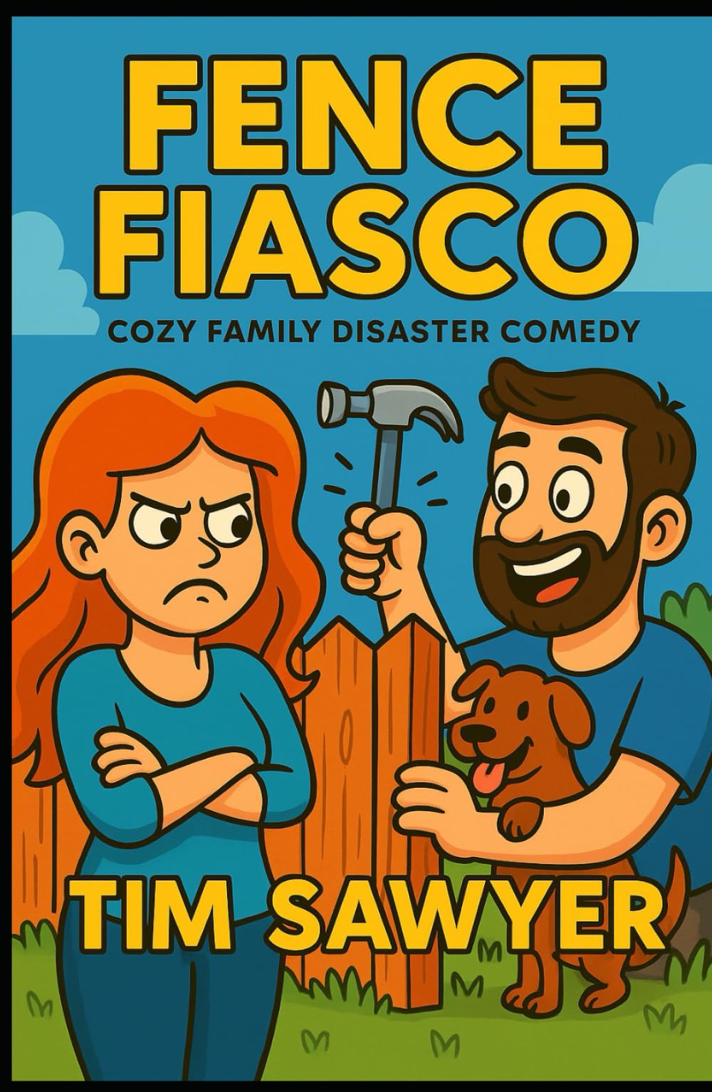 Fence Fiasco: Cozy Family Disaster Comedy
