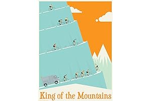 King of the Mountains Tour De France Bicycle Art