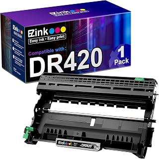 E-Z Ink (TM) Compatible Drum Unit (Not Toner) Replacement for Brother DR420 DR 420 High Yield for use with HL-2270DW HL-2280DW HL-2230 HL-2240 HL-2240D MFC-7860DW MFC-7360N DCP-7065DN (1 Drum Unit)