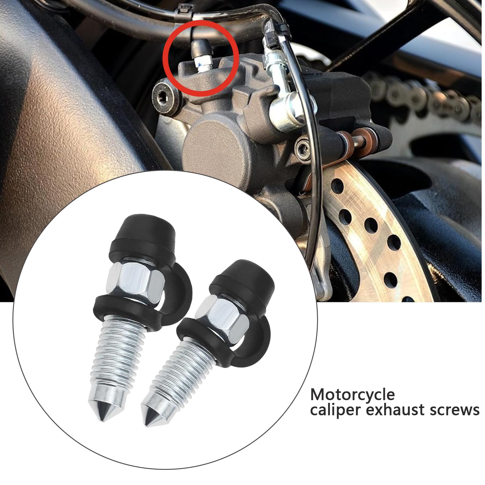 Shimano Brake Bleed Kit ECSiNG 30PCS Bicycle Brake Bleeder Cap - Main Image