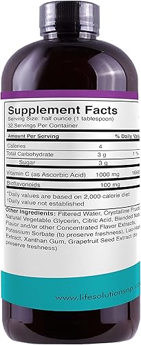 Miniatura 2 de Vitamina C líquida 16Floz - Apoyo inmunológico micro mejorado