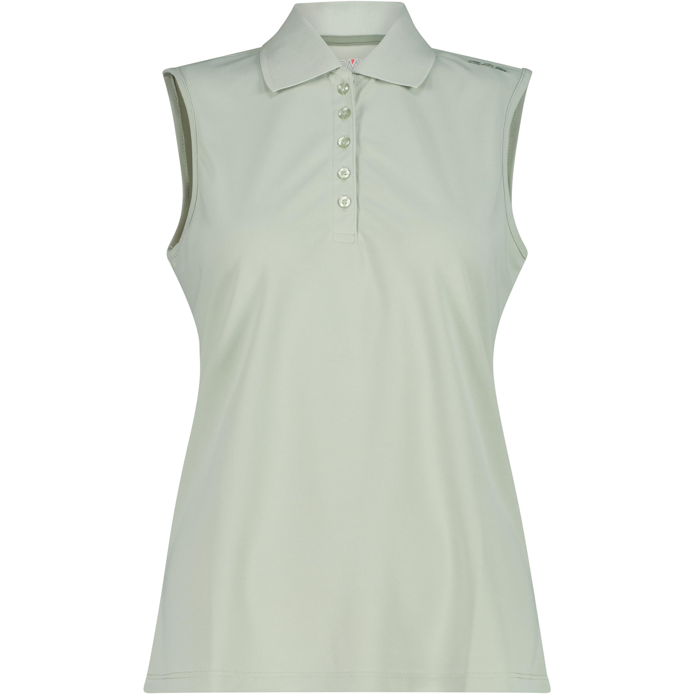 CMP Women's Breathable Sleeveless Polo Shirt - 3T59776, Pistachio, 8