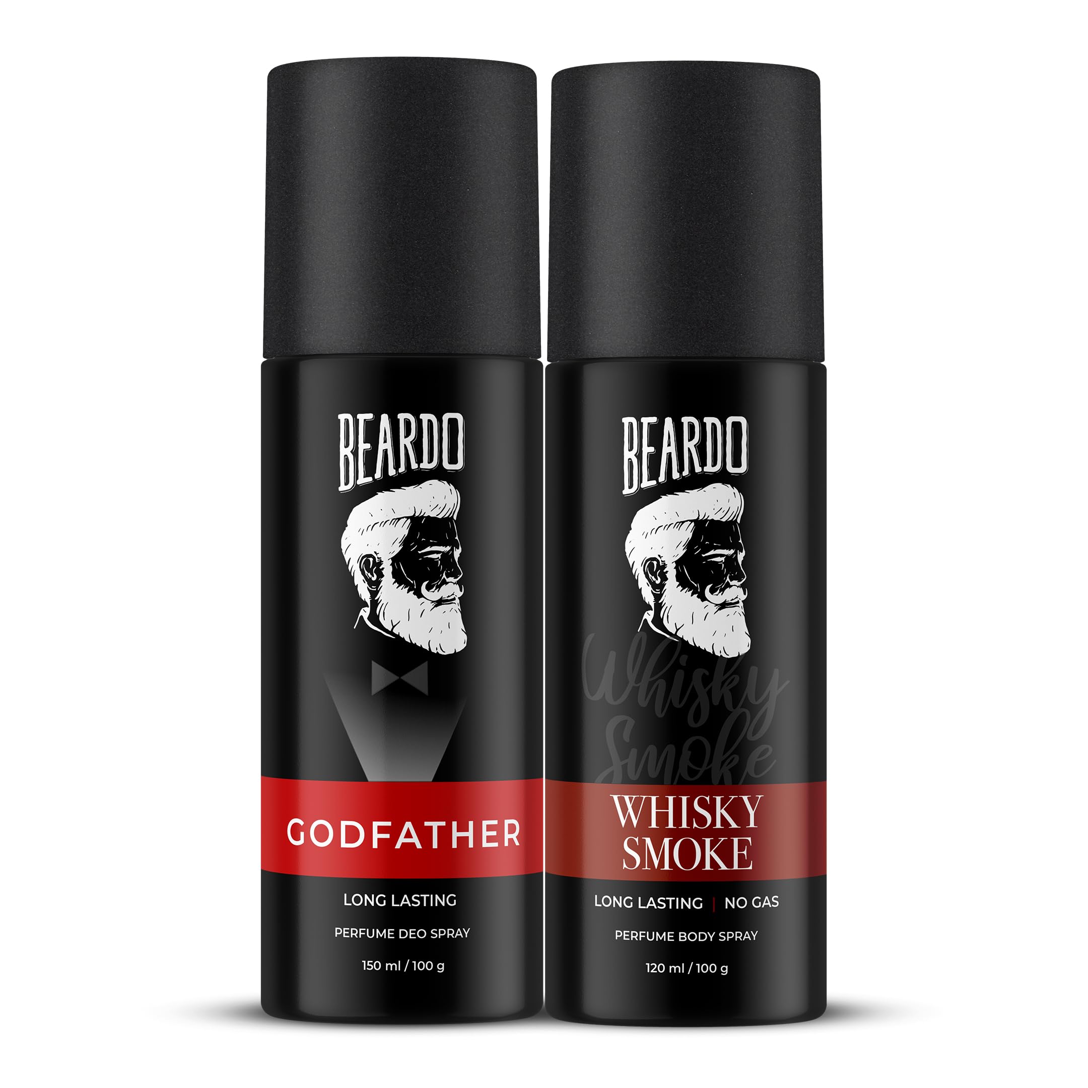 Beardo Godfather & Whisky Smoke Body Spray (Set of 2) at ₹261 – Amazon