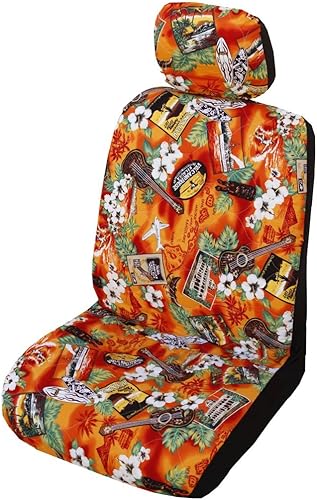 Miniatura 38 de Fundas hawaianas para asientos de coche (Tapa Gray, con airbag lateral) Tapa Gris,Aloha Honu Azul,Aloha Honu Gris,Aloha Honu Verde,Negro