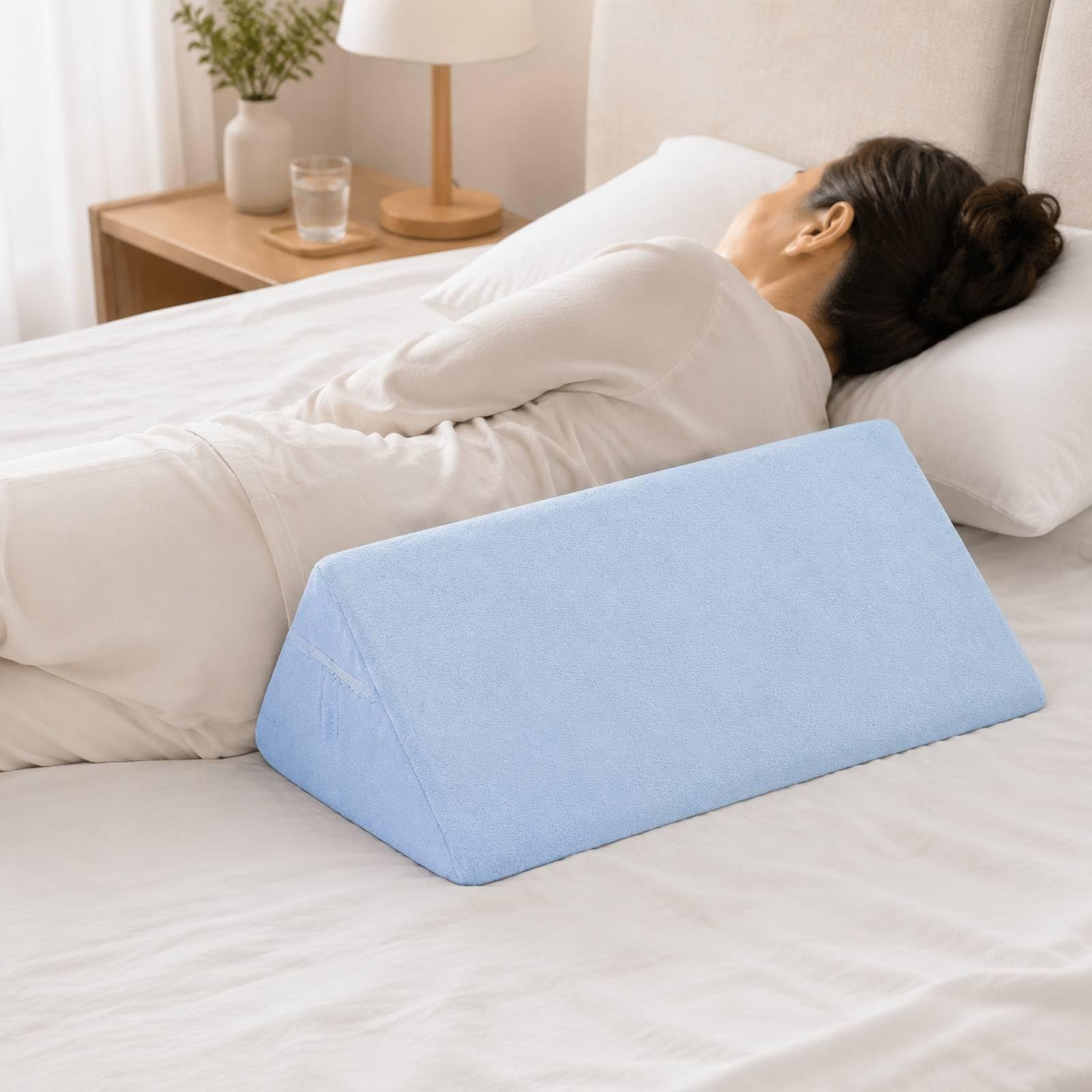 Baoblaze Almohada Inclinada para Dormir, Style to 2, Color to 2