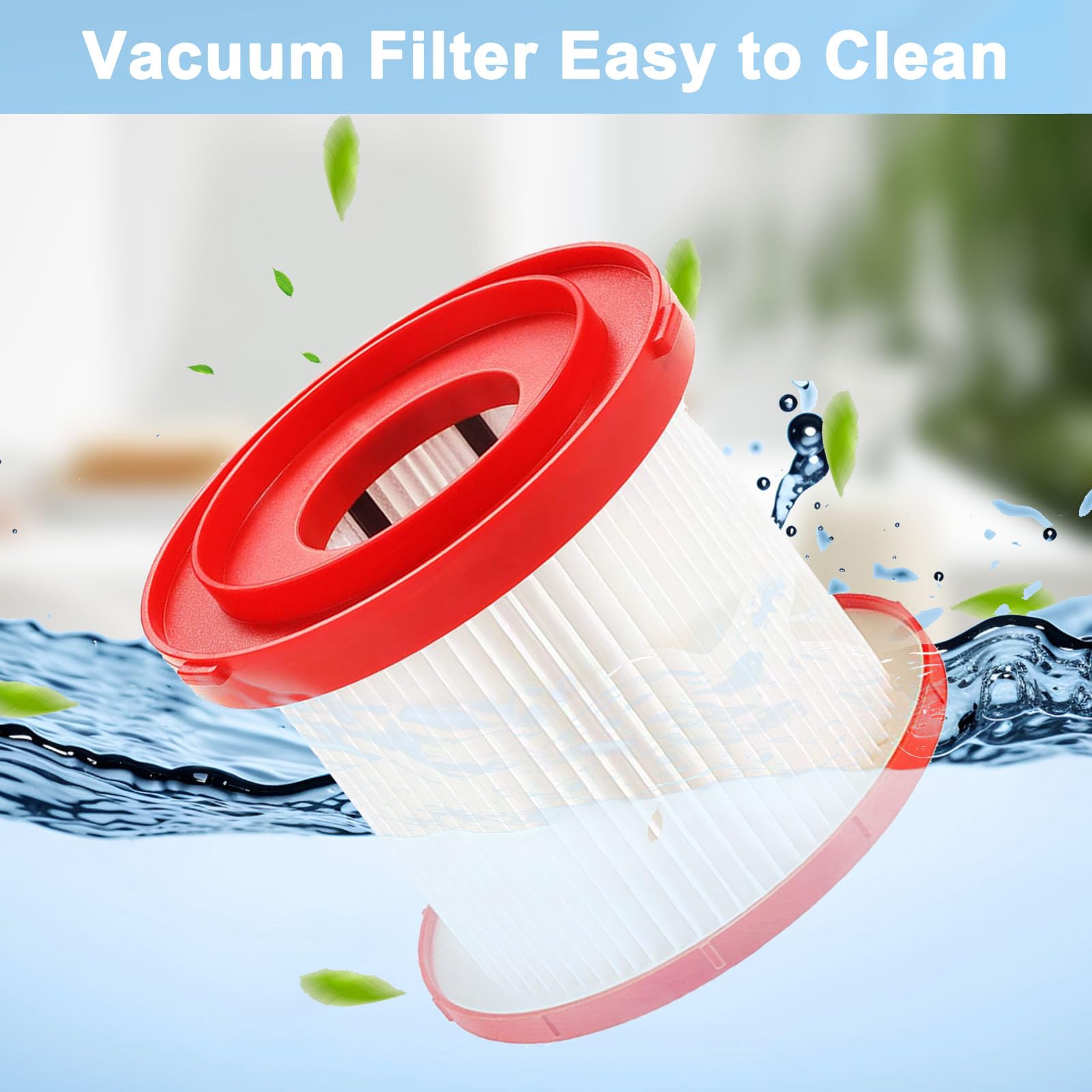 Amazon.com: 2 Pack Wet Dry Vacuum HEPA Filter 49-90-1900 Filter
