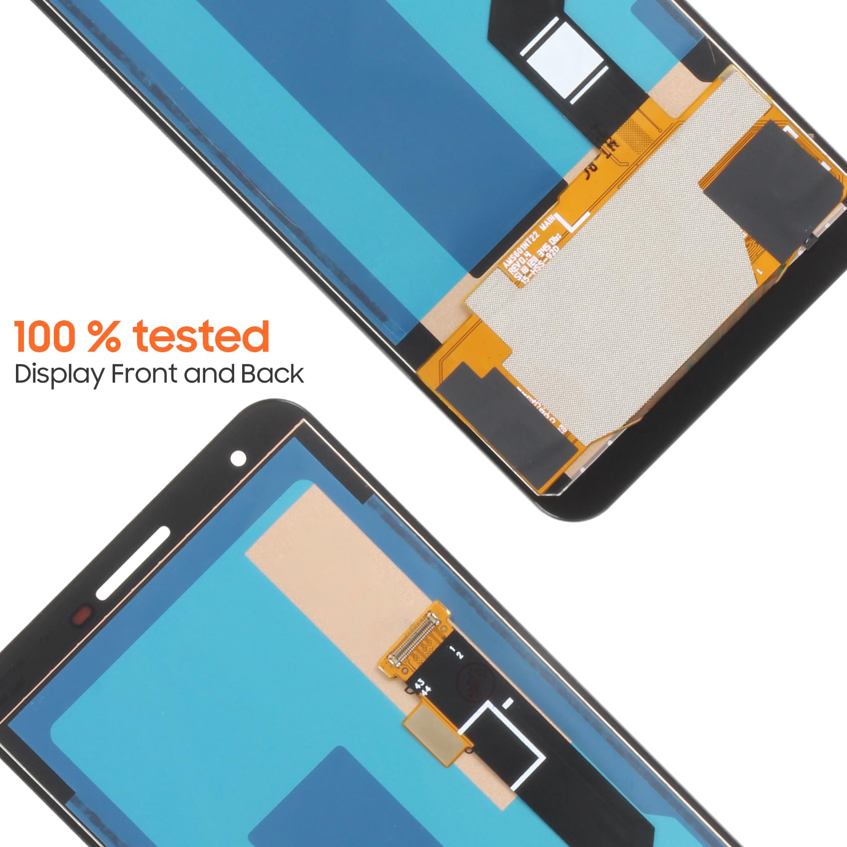 INCELL for Google Pixel 3A XL Screen Replacement for Google Pixel 3A XL LCD Display G020C, G020G, G020F Screen Touch Digitizer Assembly Repair Part