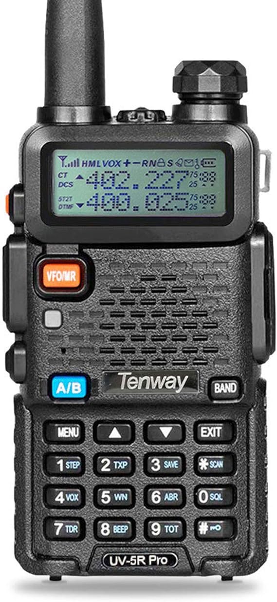 Tenway UV5R Pro Dual Band Two Way Radio Electronics
