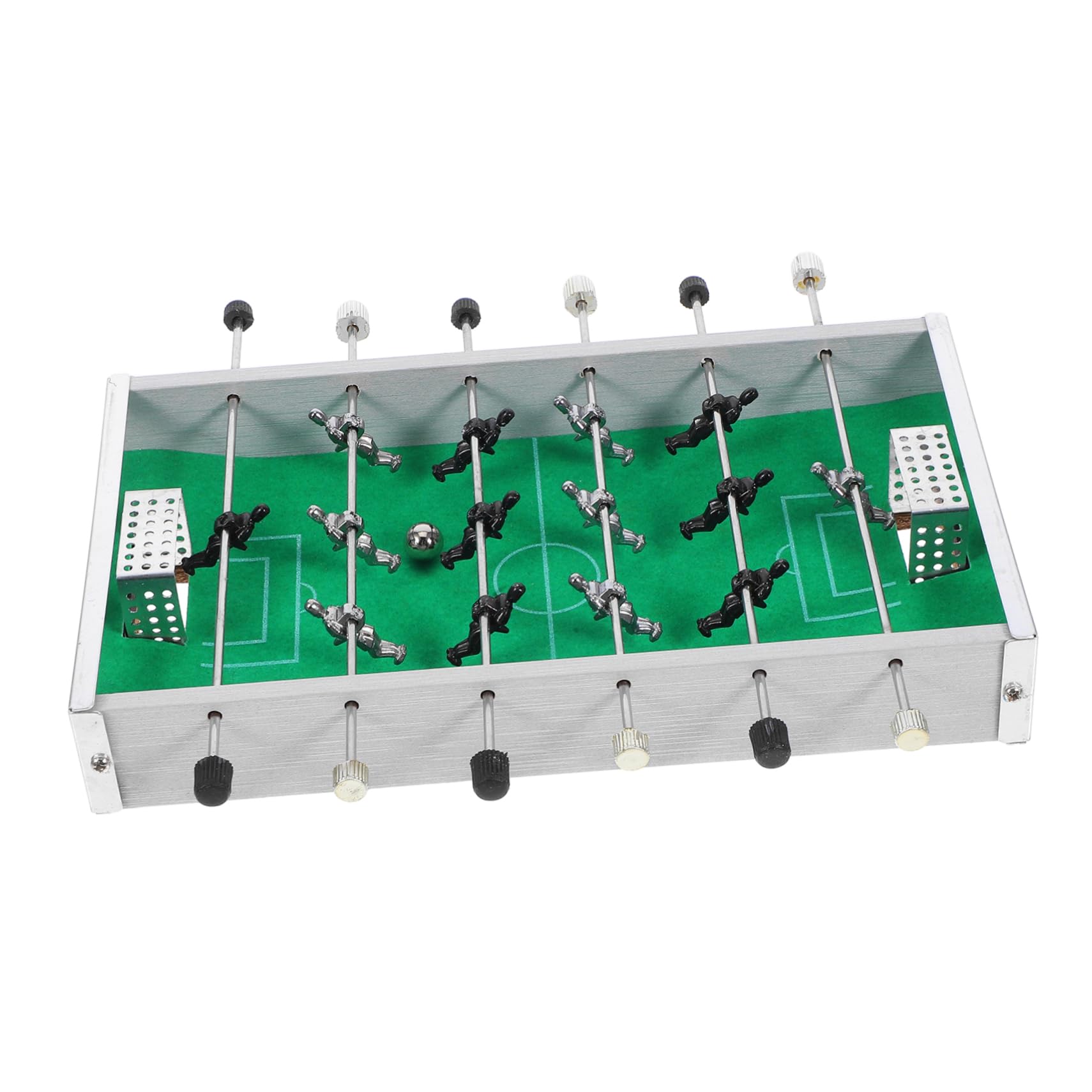 CORHAD Sturdy Mini Table Football Machine Portable Fun for Boys and Girls Adults Great for Parties