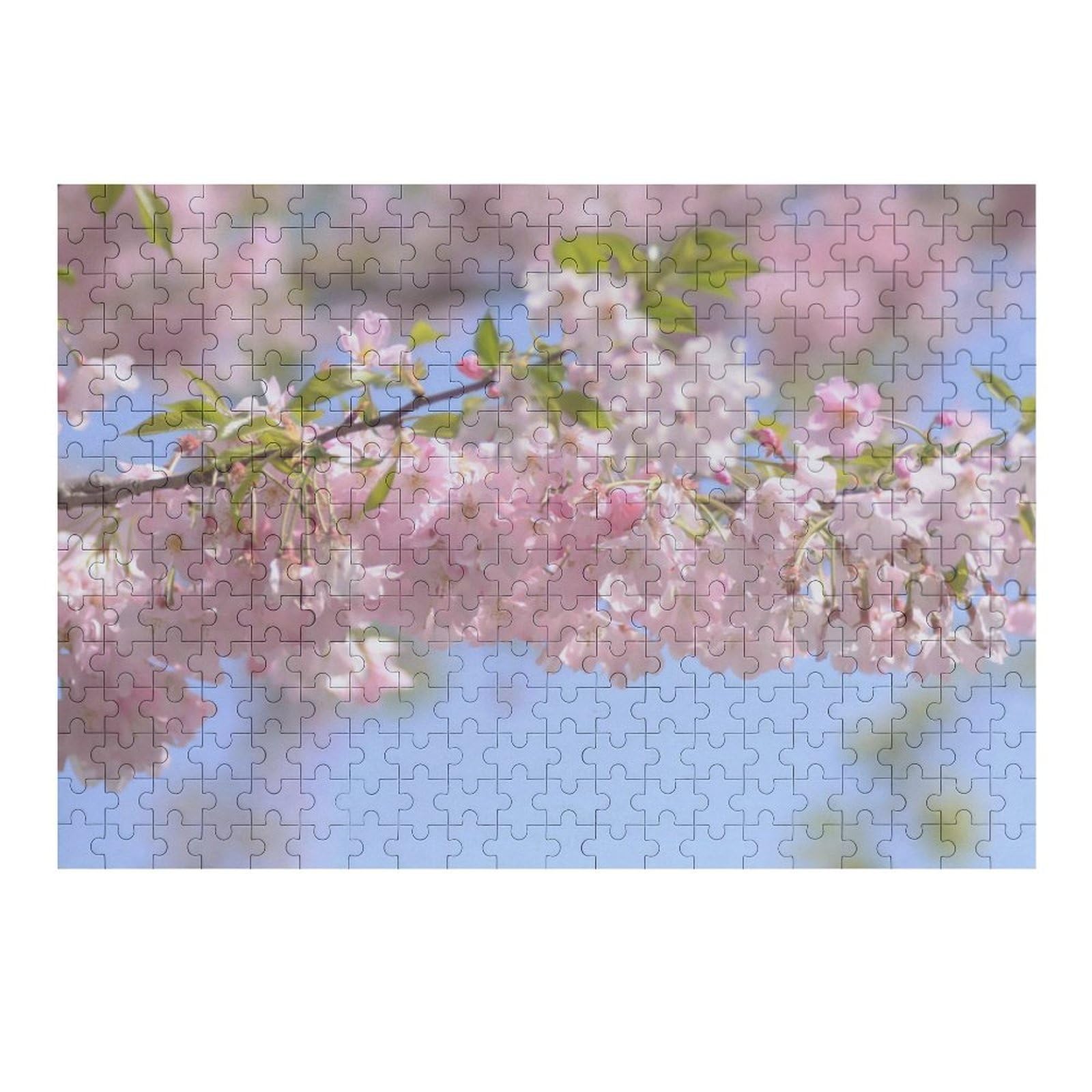 Amazon.co.jp: 木製パズル ピンク 桜 サクラ 花柄 300ピース