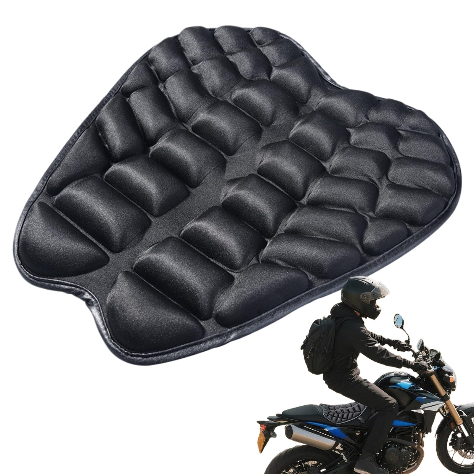 Poduszka motocyklowa, antypoślizgowa poduszka do jazdy, amortyzacja