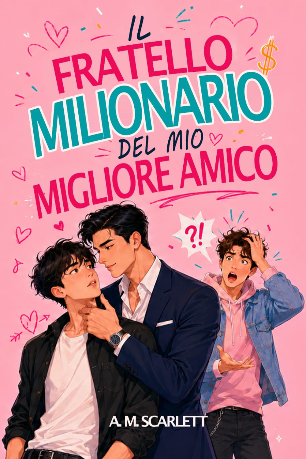 IL FRATELLO MILIONARIO DEL MIO MIGLIORE AMICO: Un romance gay M/M proibito di segreti familiari, vendetta e desiderio a fuoco lento