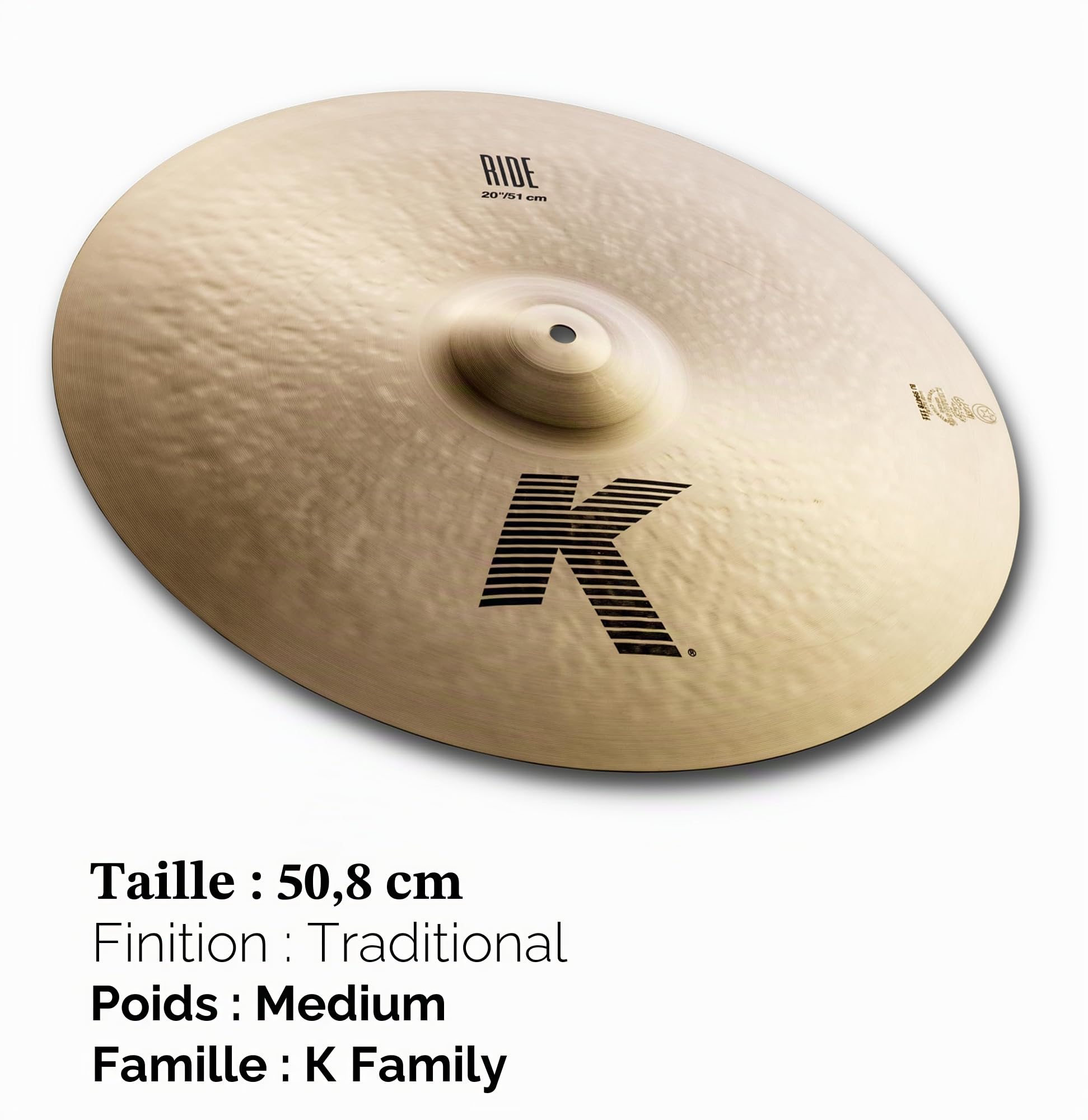 Zildjian K Zildjian Series - 20" Ride Cymbal