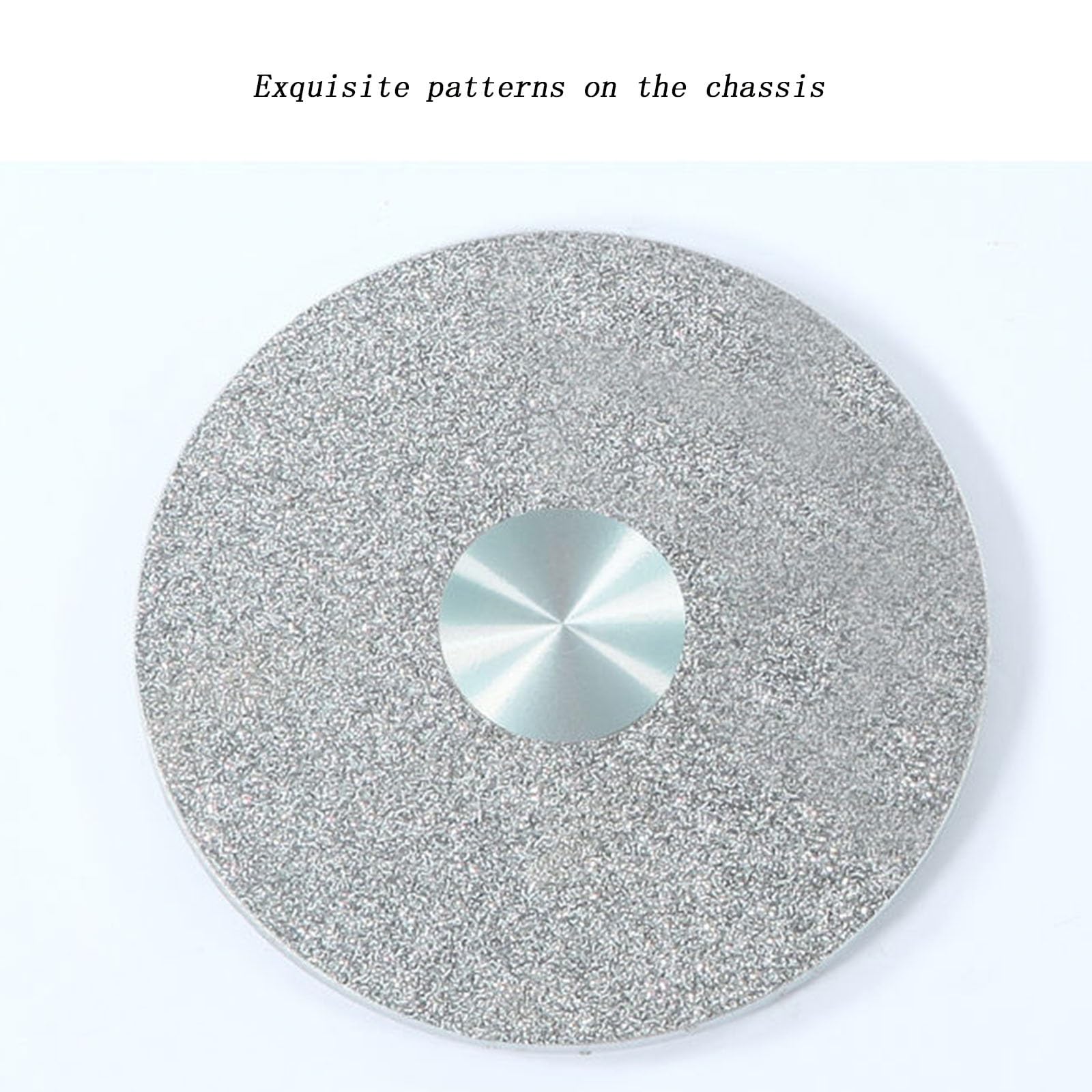Table de salle à manger rotative de 70 cm, résistante aux expons, résistante à l'usure, facile à nettoyer, idéale pour la décoration de salle à manger et de cuisine, parfaite pour un usage domestique
