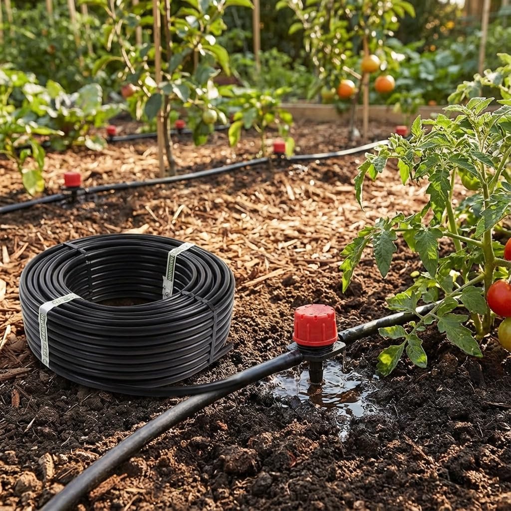 GOCCIA REGOLABILE Da 0 a 70 l/h (1000 unità). Utilizzato in giardinaggio e agricoltura. Pressione da 0,5 a 3 bar.