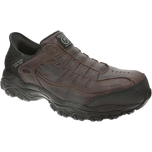 Skechers Men's Work Holdredge Ryker Slip Resistant Hands Free Slip-in