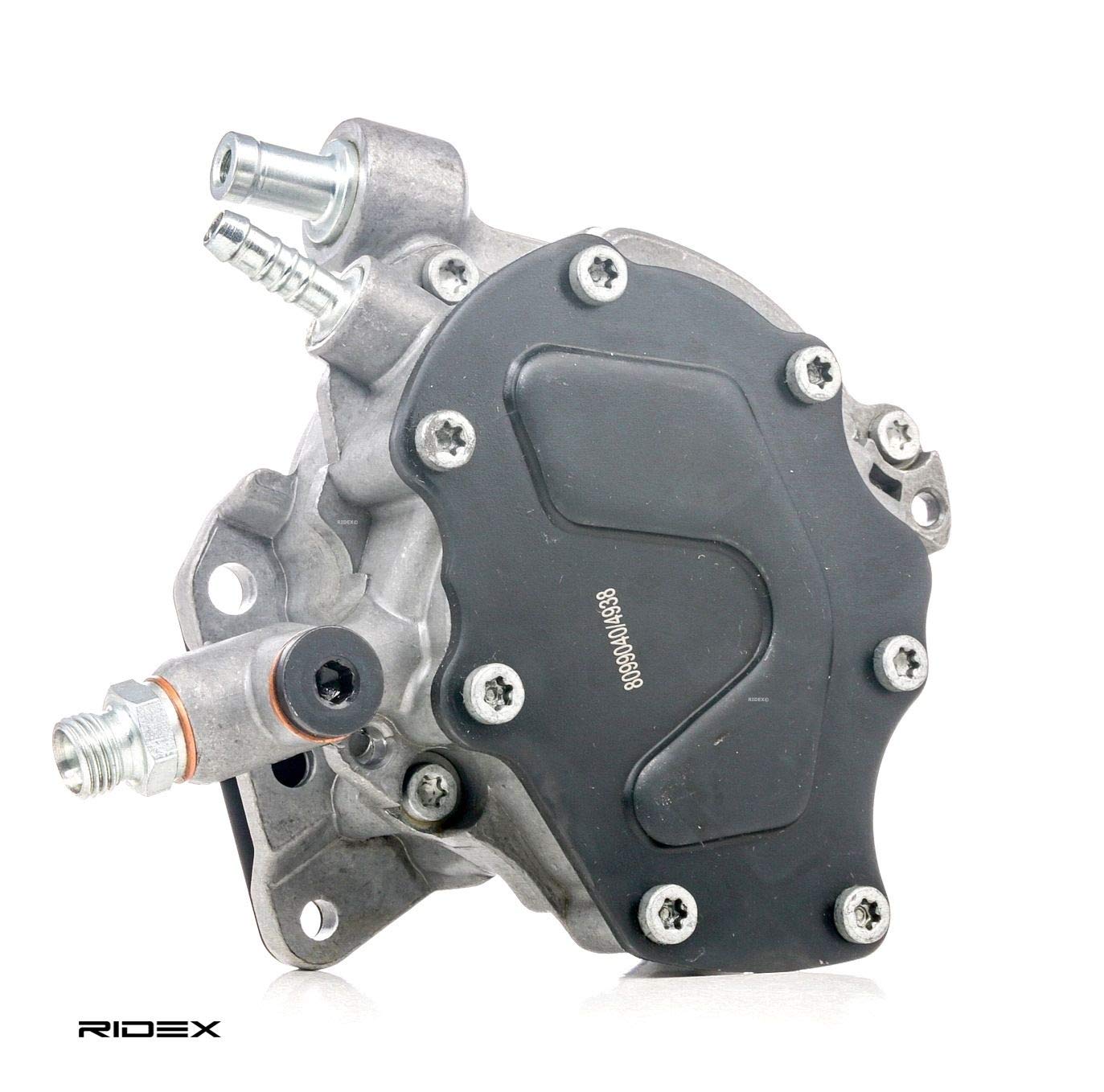 RIDEX 387V0007 Unterdruckpumpe mit Dichtung mechanisch Kompatibel mit VW Transporter V Bus 7HB, 7HJ, 7EB, 7EJ, 7EF, 7EG, 7HF, 7EC 70145209J 70145209H 70145209F Diesel