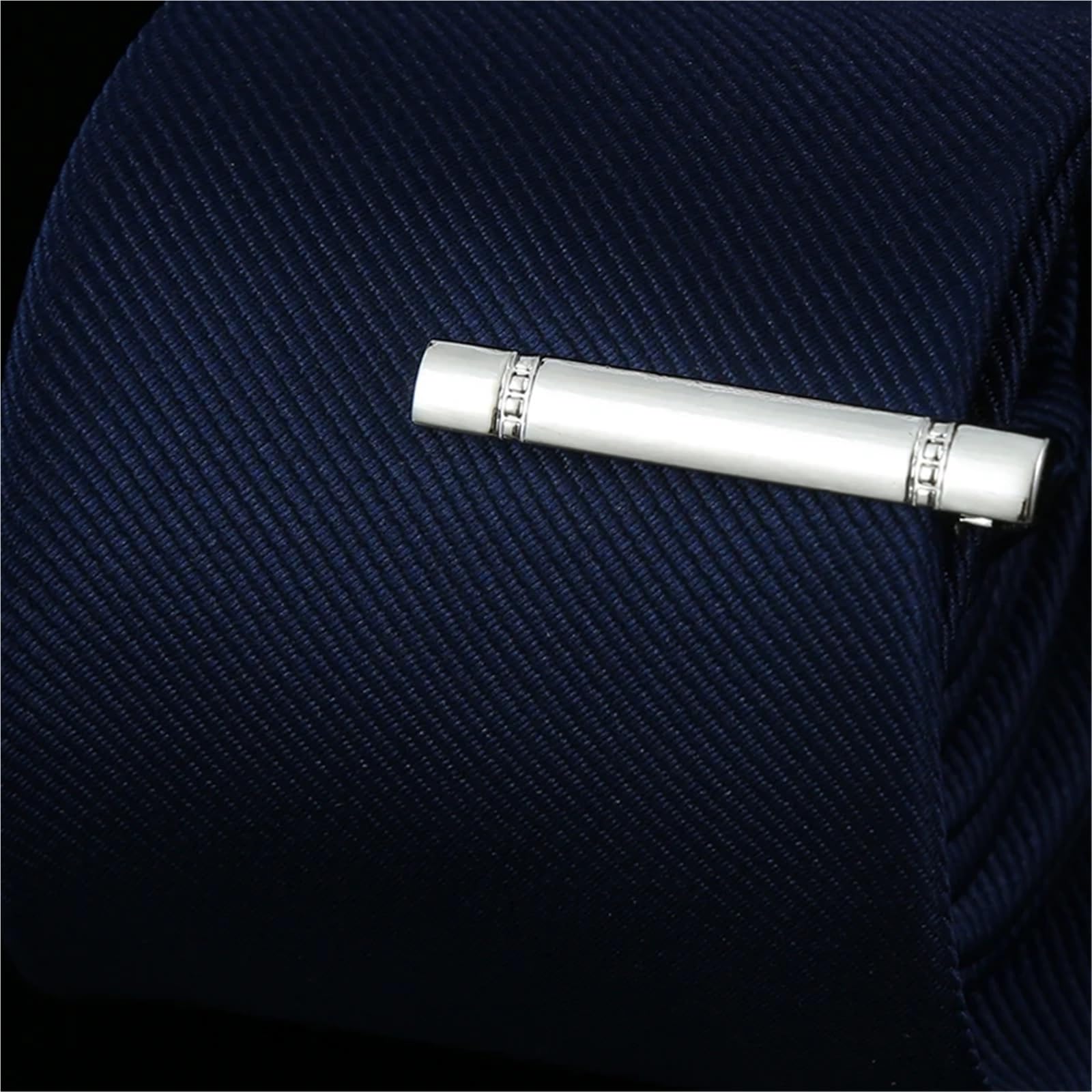 Krawattennadeln für Herren Krawattenklammer aus Metall for Herren, modisch, schlicht, for Hochzeiten, Krawattennadel, Herrenhemdschmuck, 4,5 cm