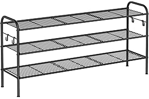 Space-Saving 40" Shoe Sanctuary: Organize Your Footwear Haven