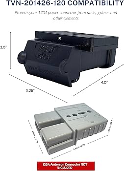Amazon.co.jp: Trailer Vision 120A アンダーソンコネクター取り付け