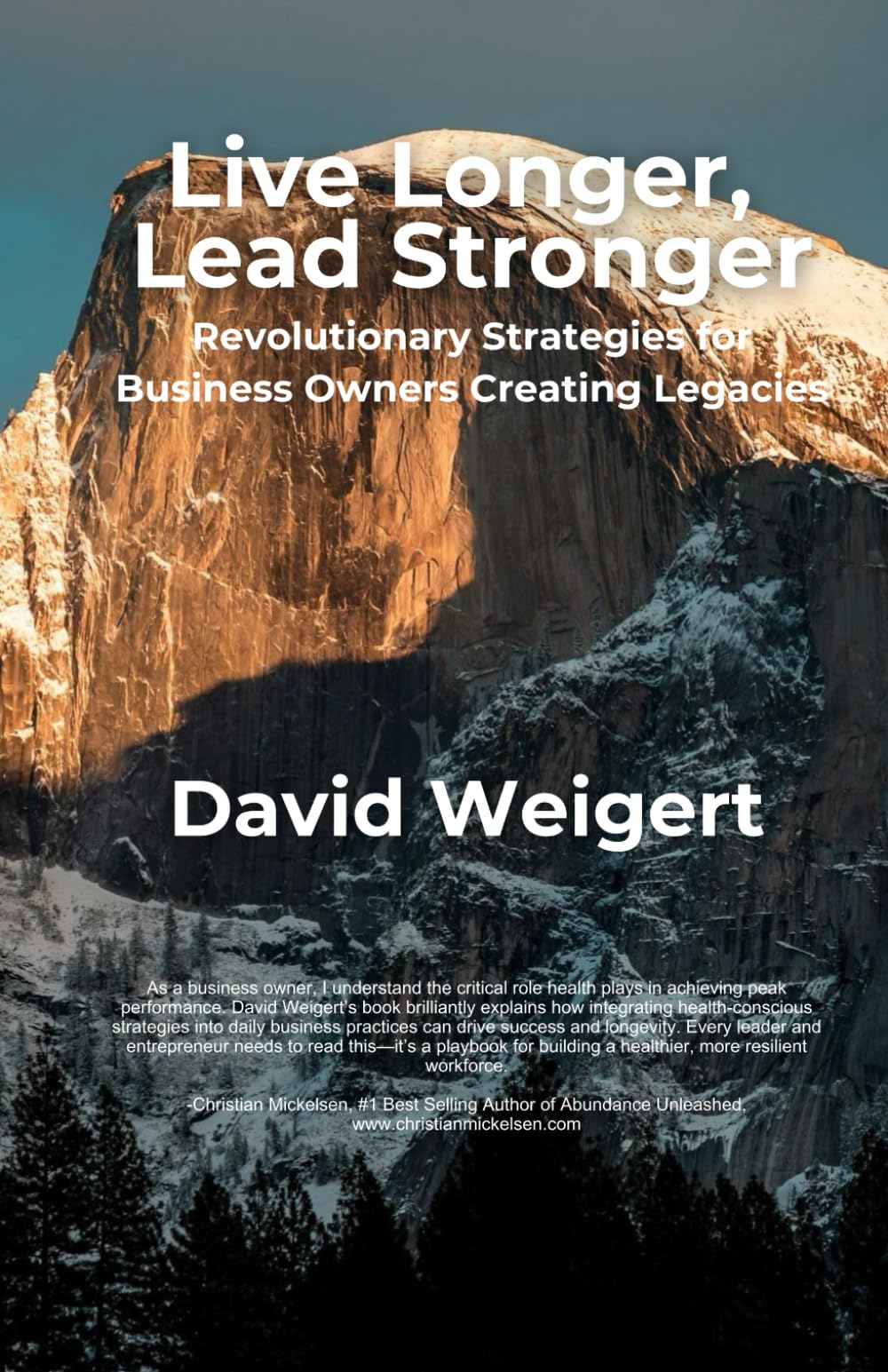 Live Longer, Lead Stronger: Revolutionary Strategies for Business Owners Creating Legacies