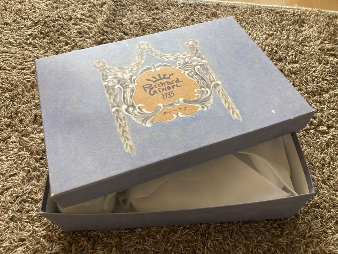 リチャードジノリ【未使用箱入】蓋付きカップ&プレートセットベッキオ