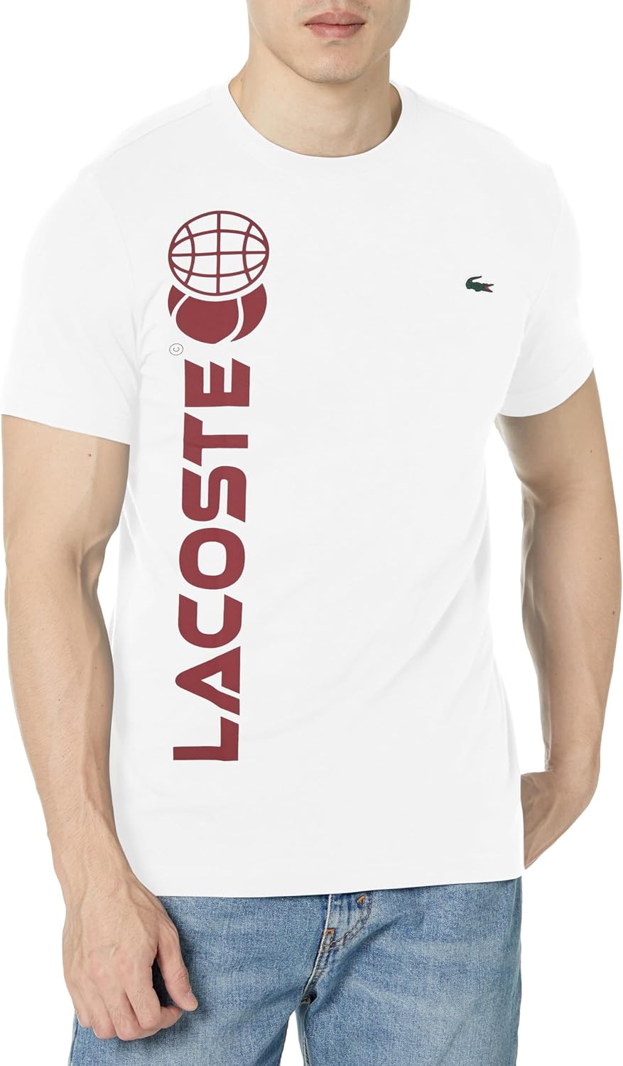 Lacoste Men's Tennis X Daniil Medvedev Regular Fit T-Shirt