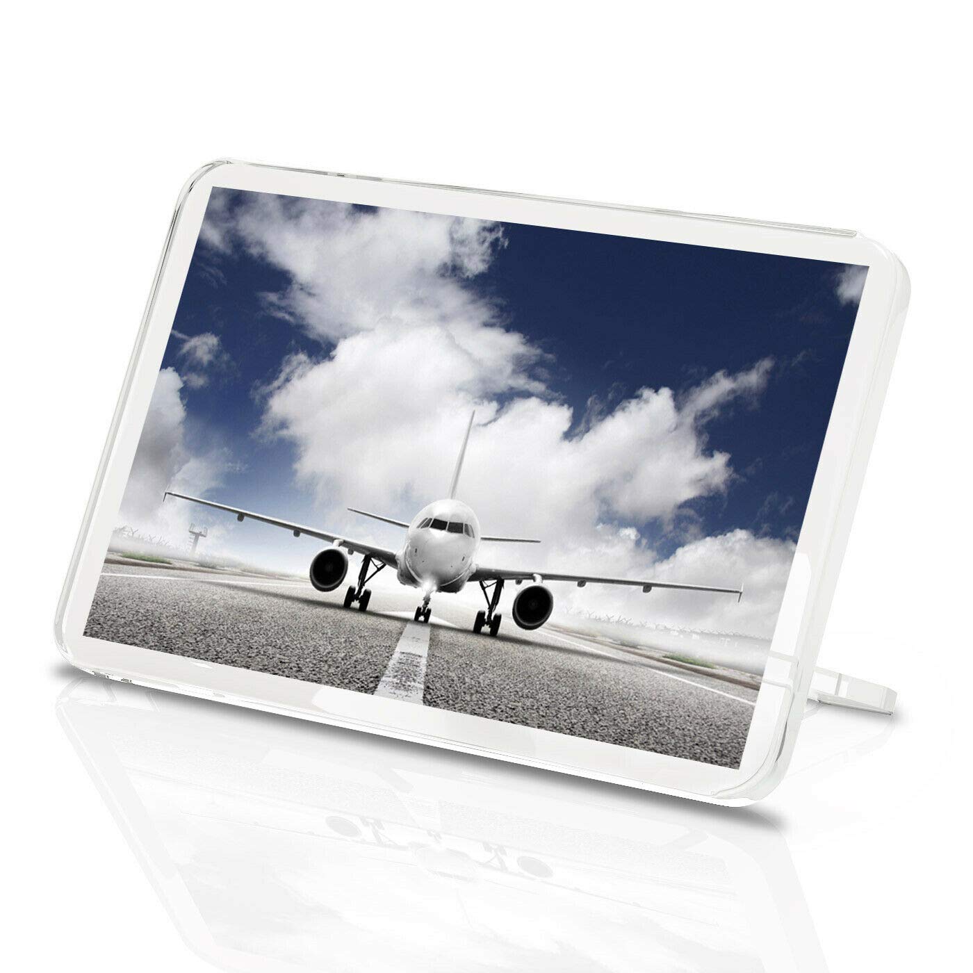 Destination Vinyl Magnets Multicolor Private Jet Classic Fridge Magnet - Airplane Plane Pilot Flying 8224