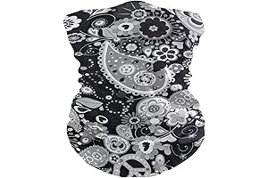 Fashionable Peace Sign Face Mask Bandana: A Symbol of Harmony and Protection