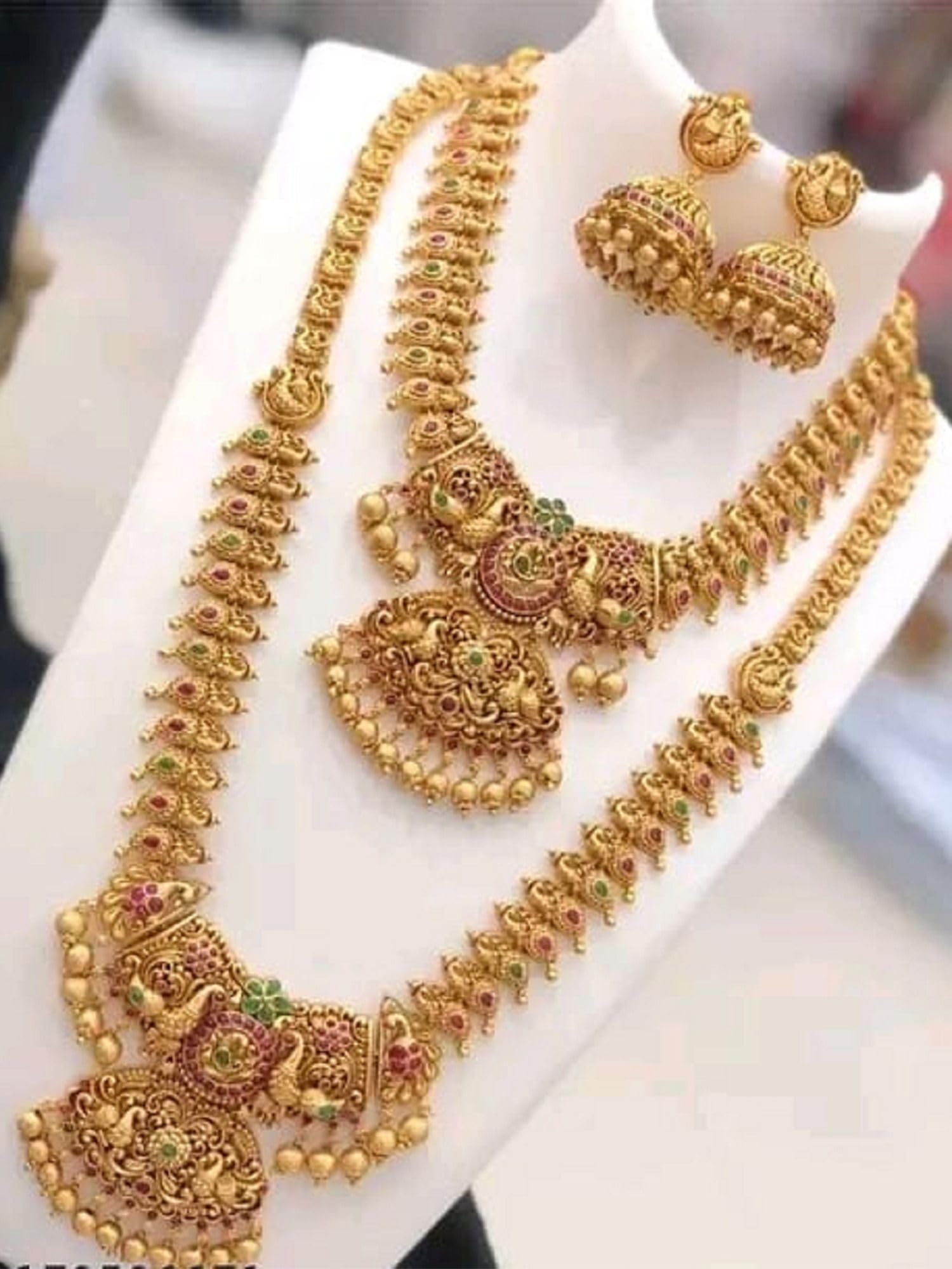 Alloy Gold-plated Gold Jewellery Set (Pack of 1) SET-66N(B)-image-47
